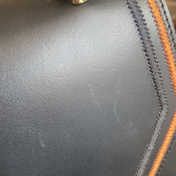 ROBERTA ROSSI black leather handbag - Picture 10 of 11